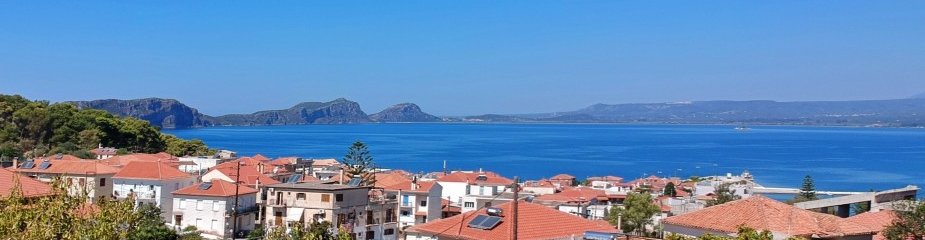 Plot of land S47: Located in the heart of Pylos, amazing sea views, 5 minutes walking distance to the main square and the beach