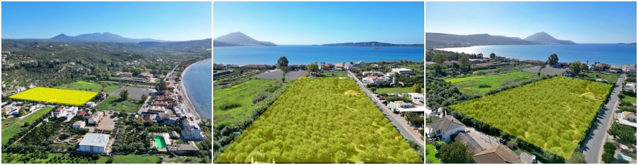 Plot of land S42: Located in the heart of Gialova, Ideal for Commercial or Residential Use, Walking Distance to the shops and the beach, Surface 15070 m², Total Allowable Building Area 6000 m² for commercial use or 3000 m² for residential use, Easy Access.