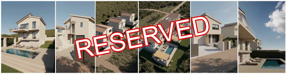 Projekt Messinian Villas ref.392: Im Bau, 3 freistehende Villen mit privaten Schwimmbädern, Grundstücke von 597 m², 694 m² und 816 m², hohe Bauqualität, modernes Design, Meerblick, ruhige Lage, leichte Erreichbarkeit, 1,4 km Entfernung zum Sandstrand, Privatparkplatz.