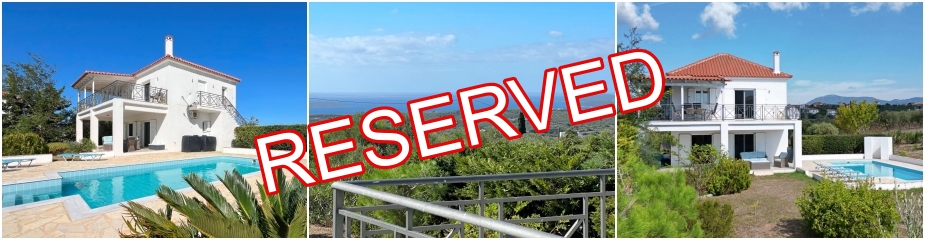 Villa Katharina Ref.394: Wunderschöner Meer- und Inselblick, Grundstück 5.549 m², Wohnfläche 130 m², 3 Schlafzimmer, 3 Bäder, Abstellraum, Schwimmbad, gepflasterte Poolterrasse, große überdachte Veranda, Parkplatz, eingezäunter Garten, Entfernung zum Strand und zum nächsten Dorf 5 Minuten