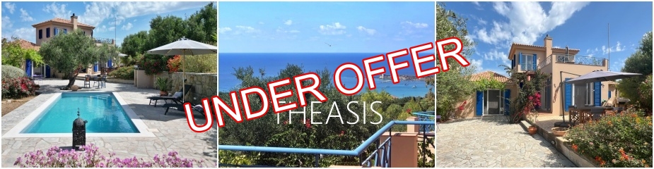Villa Gabriella ref.286: Ruhige Lage in der Gegend von Methoni, mit spektakulärem Blick auf das Meer und die Burg - 1627m² Grundstück, 122 m² Villa, 2 Schlafzimmer, 2 Bäder, angelegter Garten, integrierter und externer Abstellraum, privater Pool, Parkplatz, 19 produktive Olivenbäume, nur 2,4 km vom Strand und den örtlichen Geschäften entfernt.